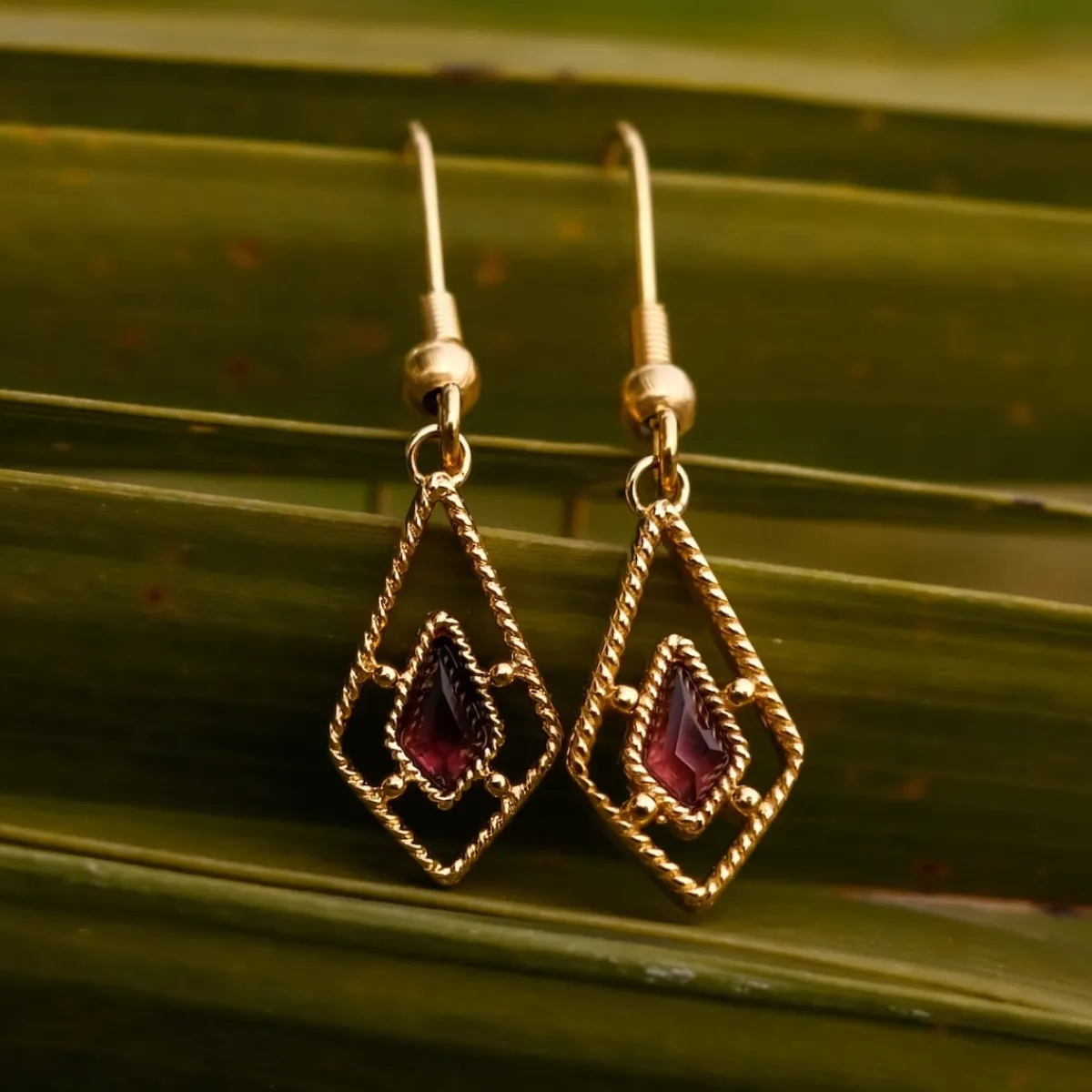 Holzkern Ohrringe|Schmuck^Daydreamer Ohrringe