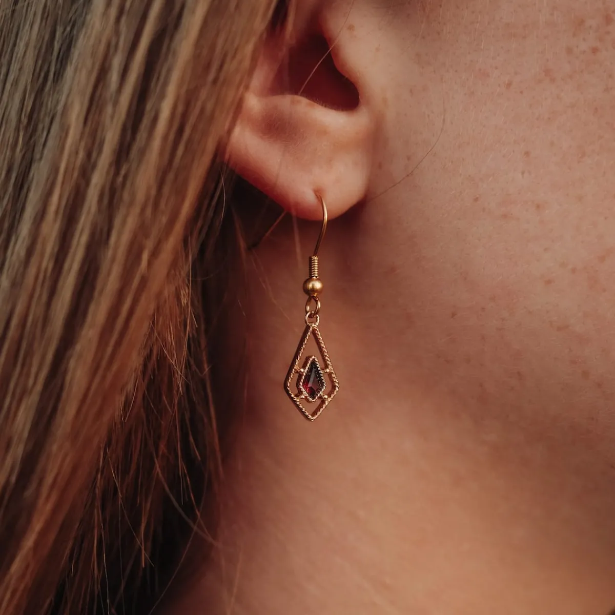 Holzkern Ohrringe|Schmuck^Daydreamer Ohrringe