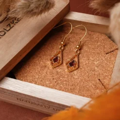 Holzkern Ohrringe|Schmuck^Daydreamer Ohrringe