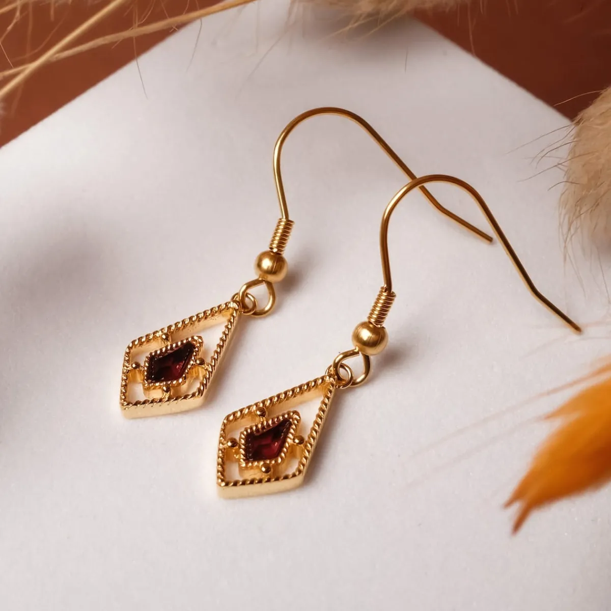 Holzkern Ohrringe|Schmuck^Daydreamer Ohrringe
