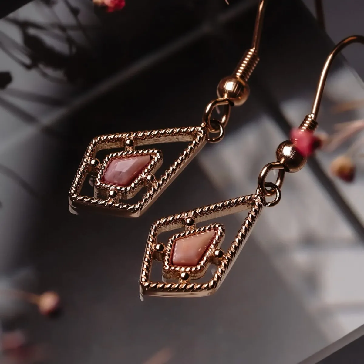 Holzkern Ohrringe|Schmuck^Daydreamer Ohrringe