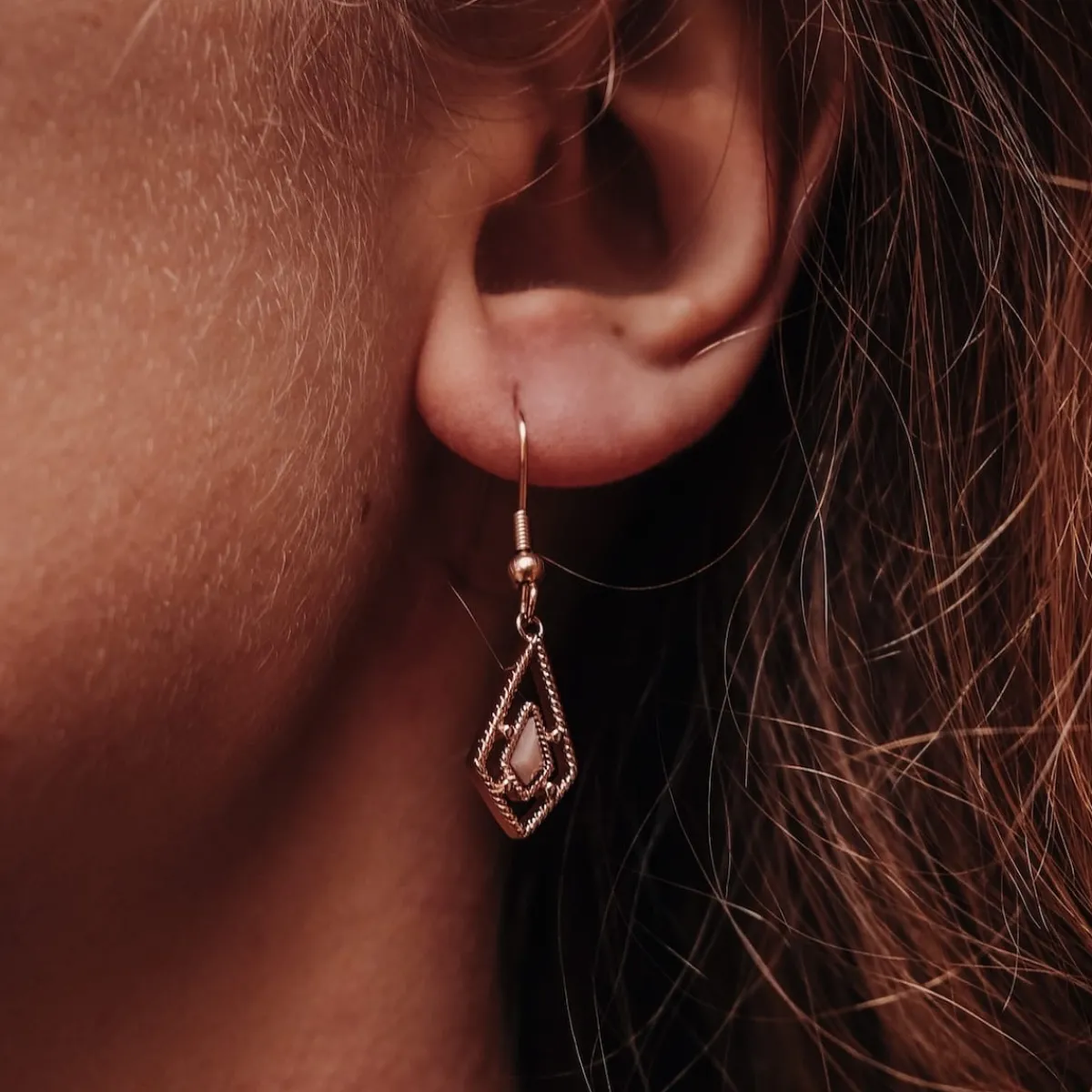 Holzkern Ohrringe|Schmuck^Daydreamer Ohrringe