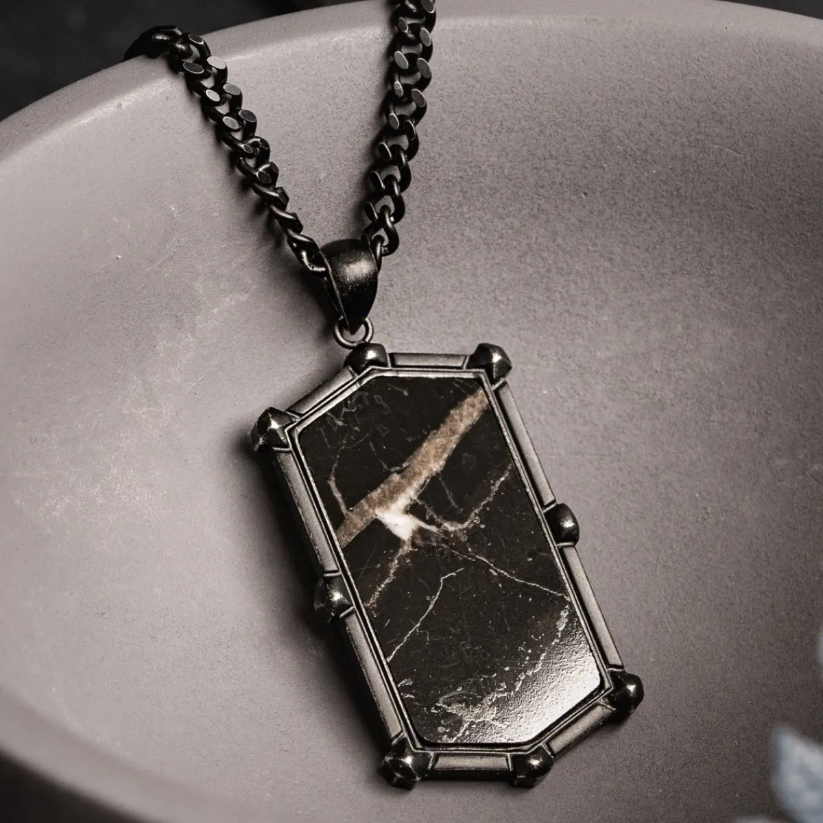 Holzkern Halsketten|Schmuck^Decimal Halskette