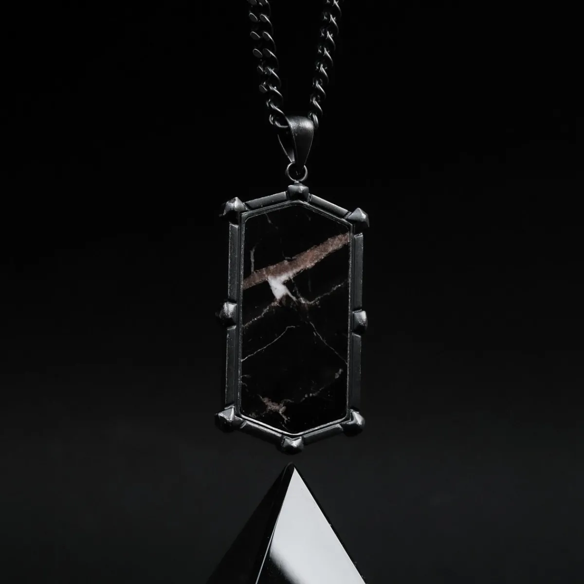 Holzkern Halsketten|Schmuck^Decimal Halskette