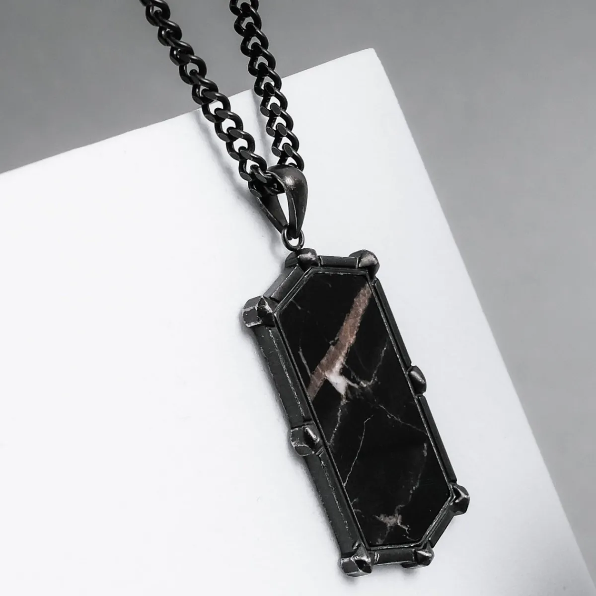 Holzkern Halsketten|Schmuck^Decimal Halskette