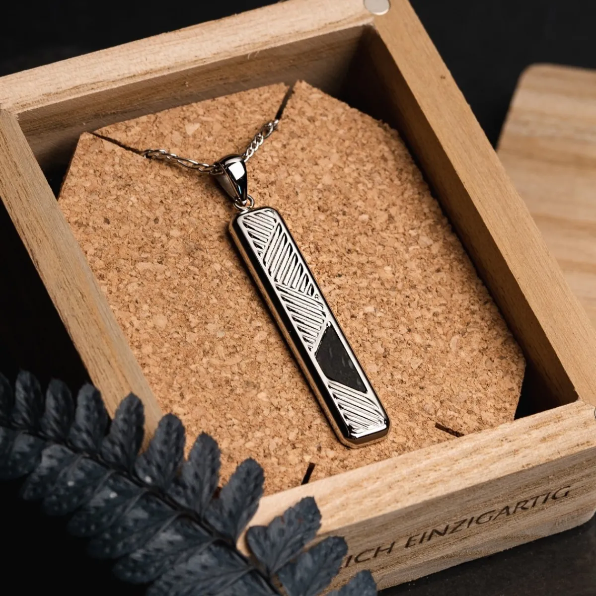 Holzkern Halsketten|Schmuck^Derivate Halskette