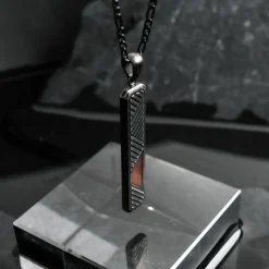 Holzkern Halsketten|Schmuck^Derivate Halskette