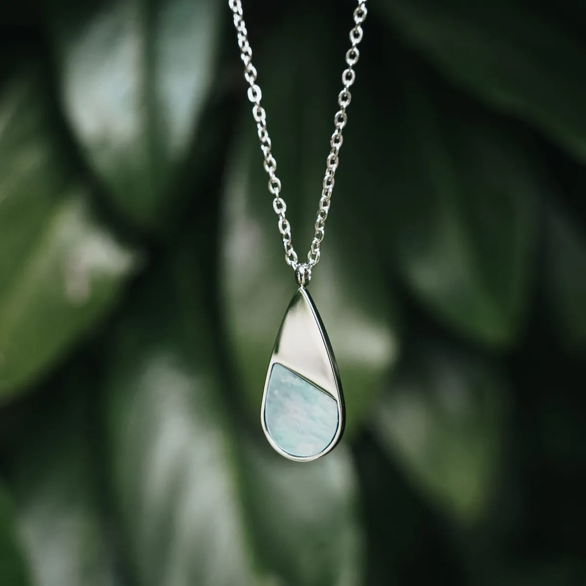 Holzkern Halsketten|Schmuck^Emulsify Halskette