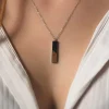 Holzkern Halsketten|Schmuck^Ephemera Halskette