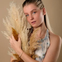 Holzkern Halsketten|Schmuck^Everforever Halskette