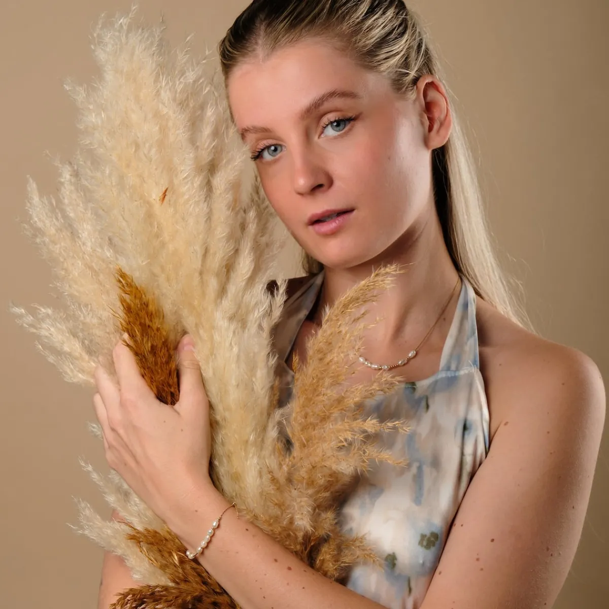 Holzkern Halsketten|Schmuck^Everforever Halskette