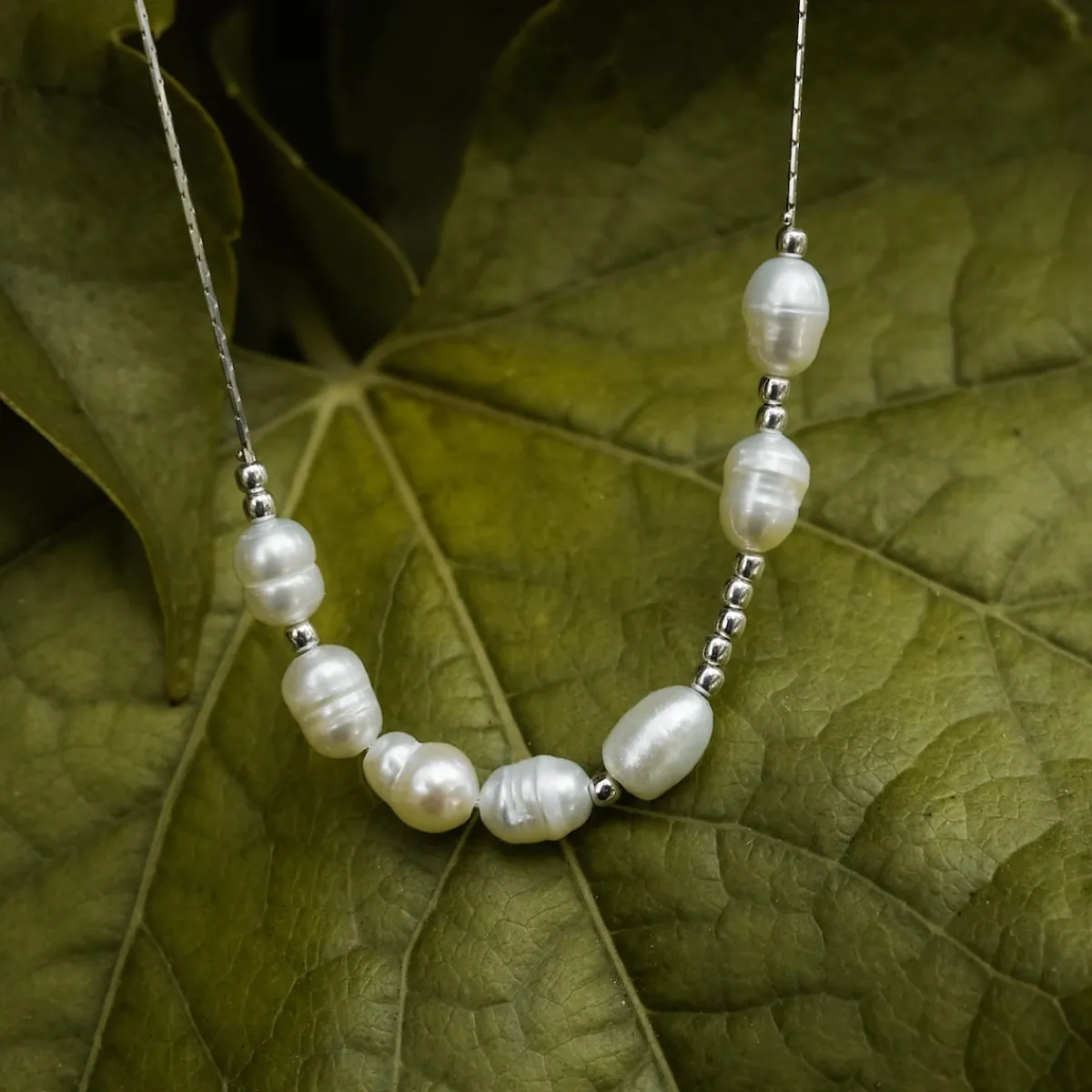 Holzkern Halsketten|Schmuck^Everforever Halskette