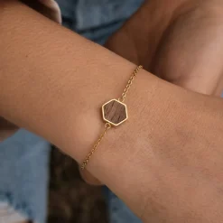 Holzkern Armbänder|Schmuck^Facade Armband