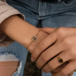 Holzkern Armbänder|Schmuck^Facade Armband