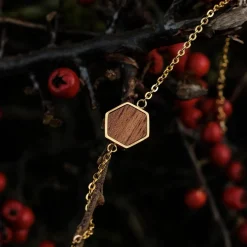 Holzkern Armbänder|Schmuck^Facade Armband