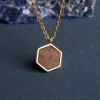 Holzkern Halsketten|Schmuck^Facade Halskette