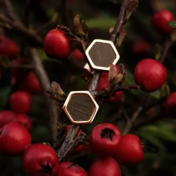 Holzkern Schmuck|Ohrringe^Facade Ohrringe