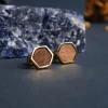 Holzkern Ohrringe|Schmuck^Facade Ohrringe