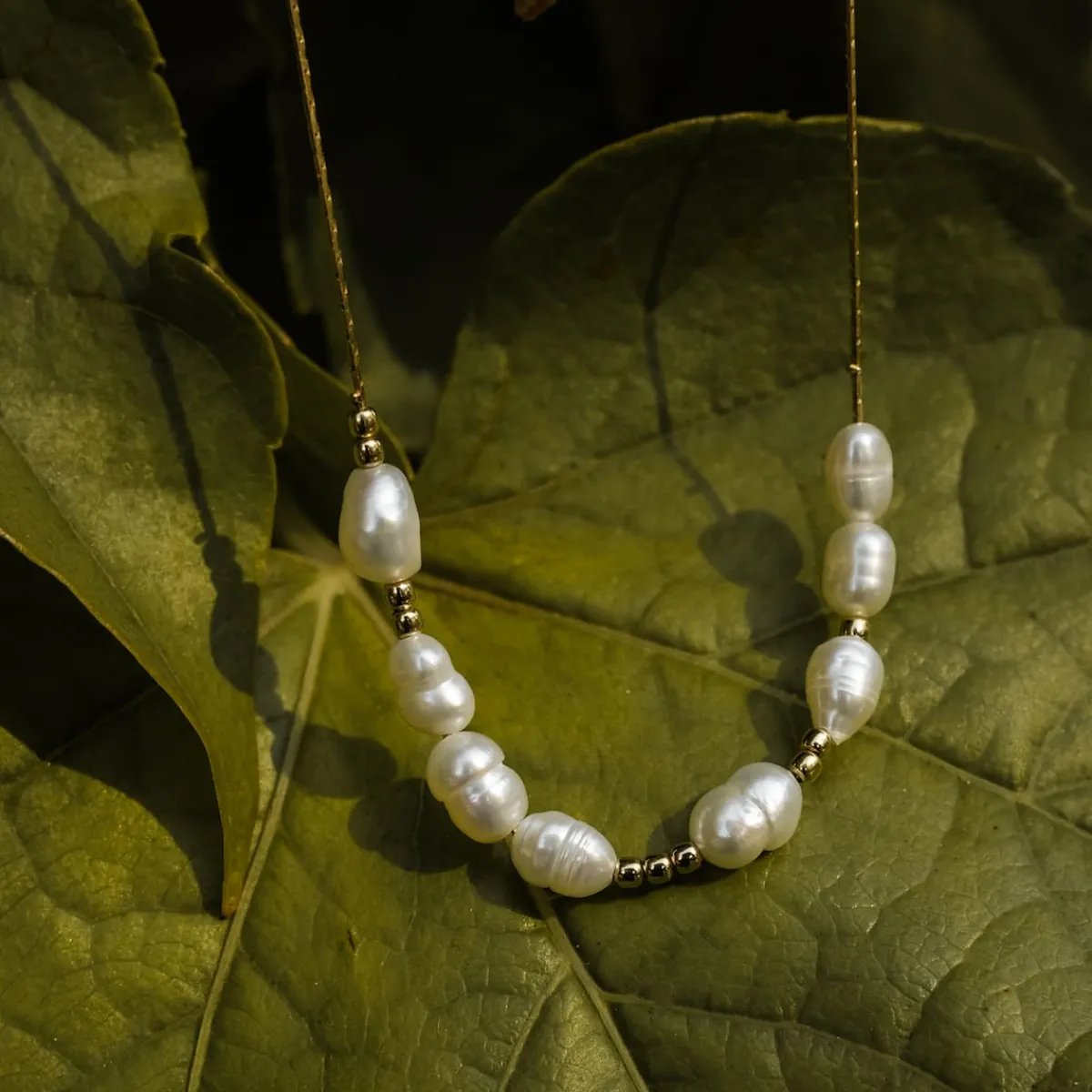 Holzkern Halsketten|Schmuck^FAMILYTIE HALSKETTE