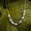 Holzkern Halsketten|Schmuck^Familytie Halskette