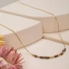 Holzkern Halsketten|Schmuck^Familytie Halskette