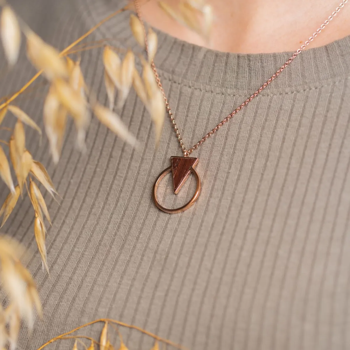 Holzkern Schmuck|Halsketten^Focus Halskette