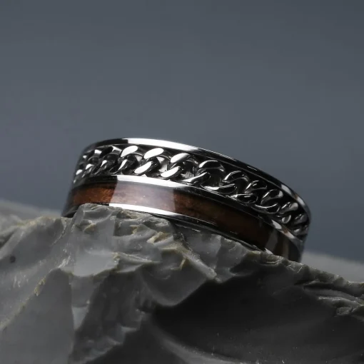 Holzkern Ringe|Schmuck^Fractional Ring
