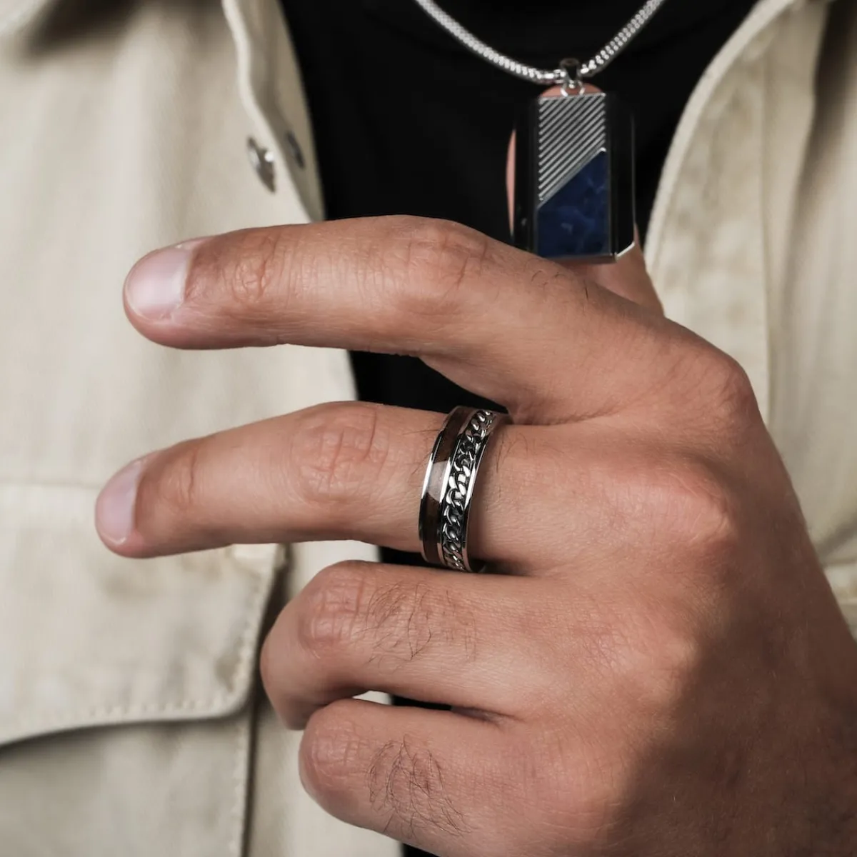Holzkern Ringe|Schmuck^Fractional Ring