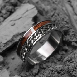 Holzkern Ringe|Schmuck^Fractional Ring
