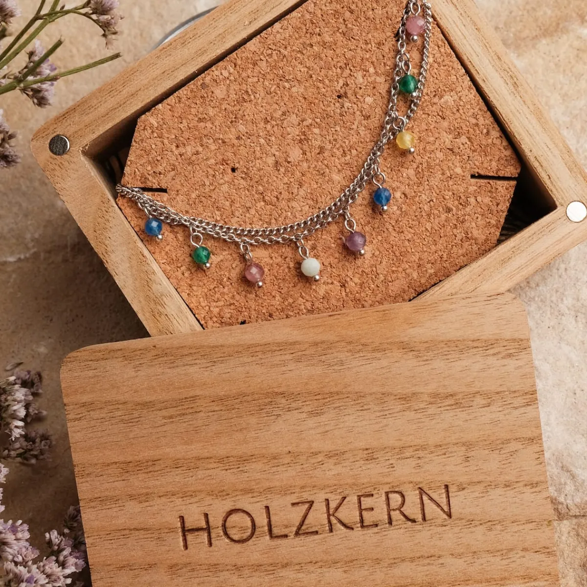 Holzkern Armbänder|Schmuck^Free Play Armband