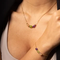 Holzkern Halsketten|Schmuck^Free Play Halskette