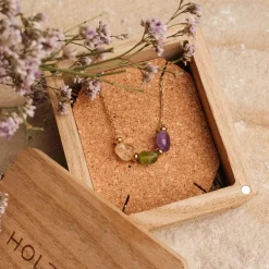 Holzkern Halsketten|Schmuck^Free Play Halskette
