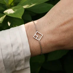 Holzkern Armbänder|Schmuck^Geometric Armband