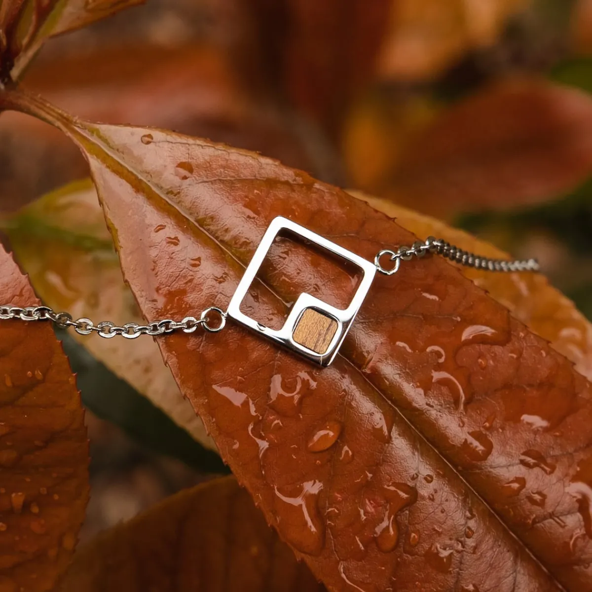 Holzkern Armbänder|Schmuck^Geometric Armband