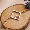 Holzkern Armbänder|Schmuck^Geometric Armband