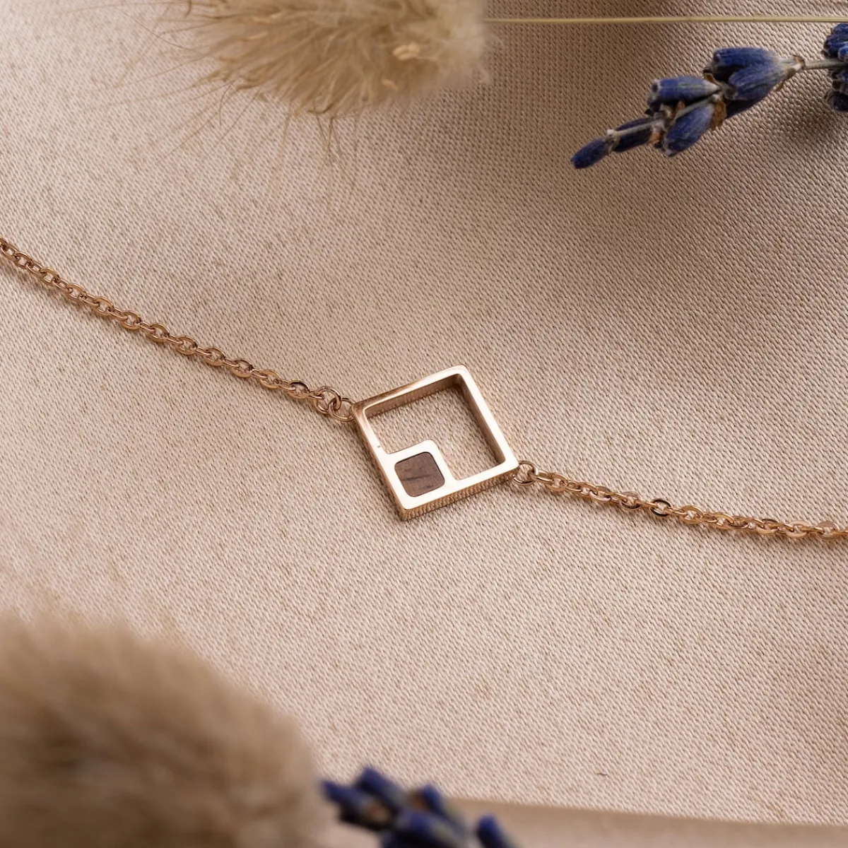 Holzkern Armbänder|Schmuck^Geometric Armband