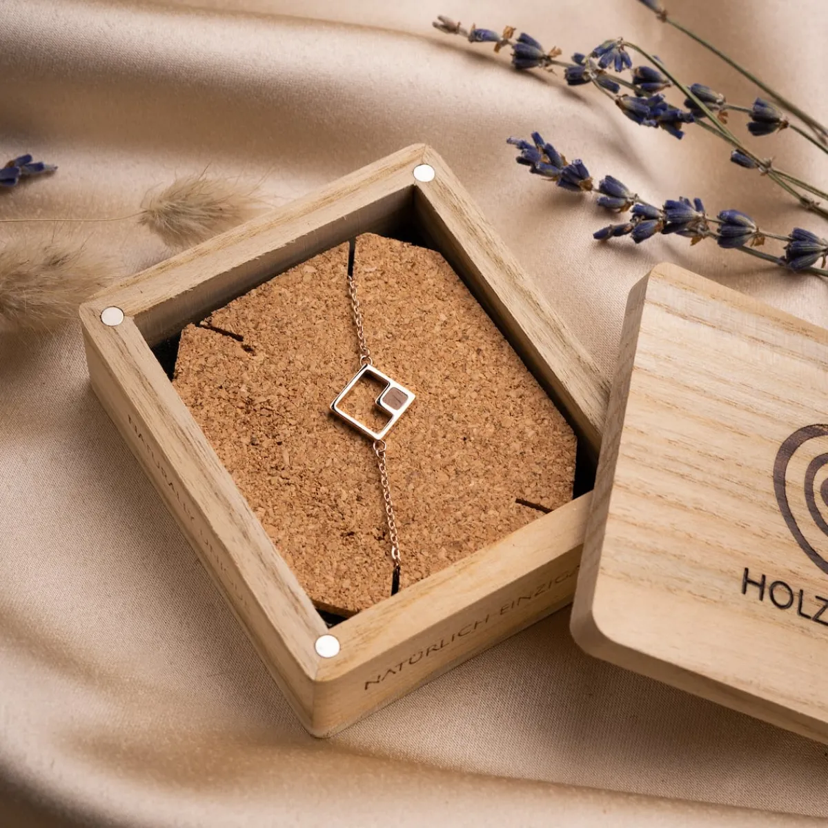 Holzkern Armbänder|Schmuck^Geometric Armband