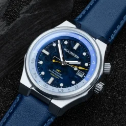 Holzkern Uhren^GMT Cloudhopper