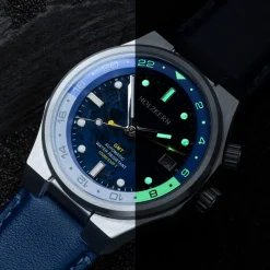 Holzkern Uhren^GMT Cloudhopper