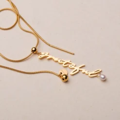 Holzkern Charms|Schmuck^Grateful-Charm