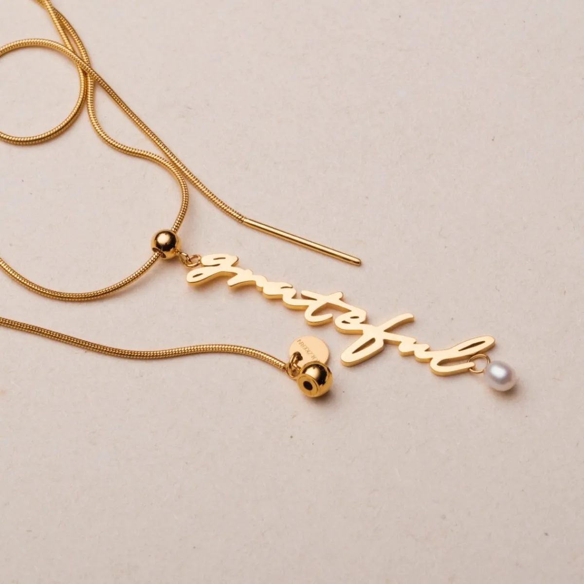 Holzkern Charms|Schmuck^Grateful-Charm