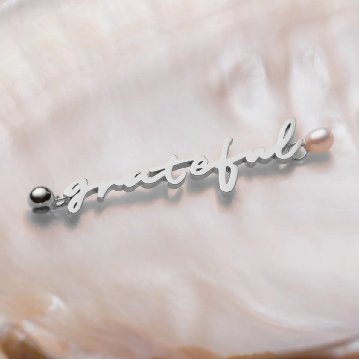 Holzkern Charms|Schmuck^Grateful-Charm
