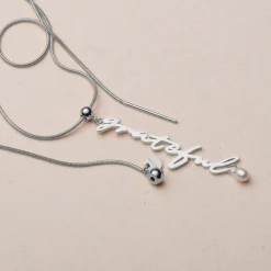 Holzkern Charms|Schmuck^Grateful-Charm