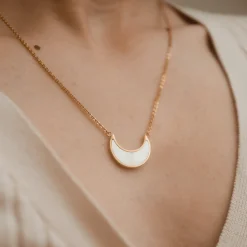 Holzkern Schmuck|Halsketten^Hue Halskette