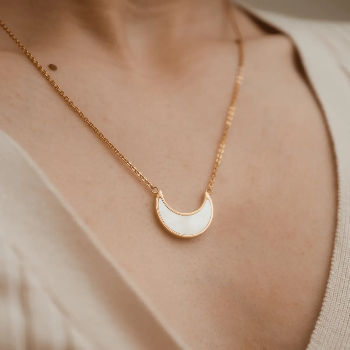 Holzkern Schmuck|Halsketten^Hue Halskette