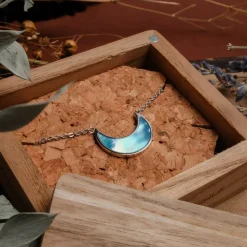 Holzkern Halsketten|Schmuck^Hue Halskette