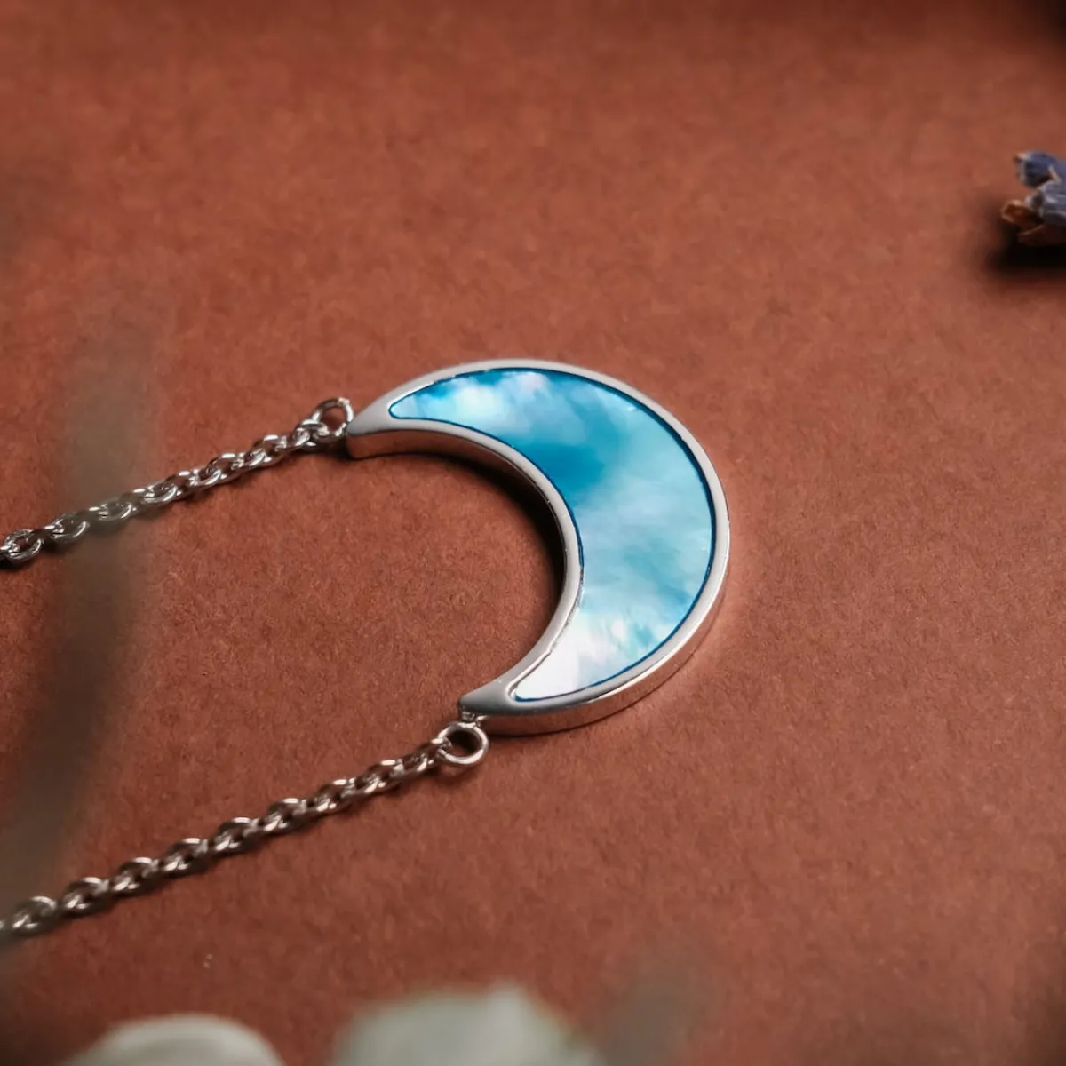 Holzkern Halsketten|Schmuck^Hue Halskette