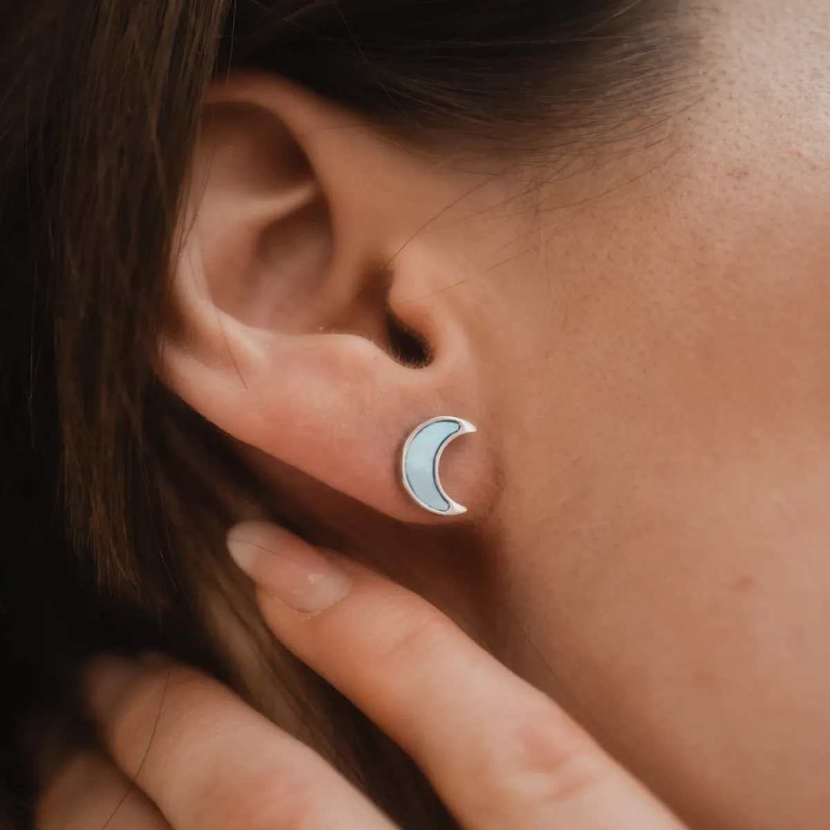 Holzkern Ohrringe|Schmuck^Hue Ohrringe