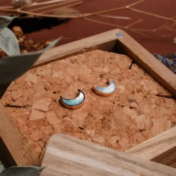 Holzkern Ohrringe|Schmuck^Hue Ohrringe