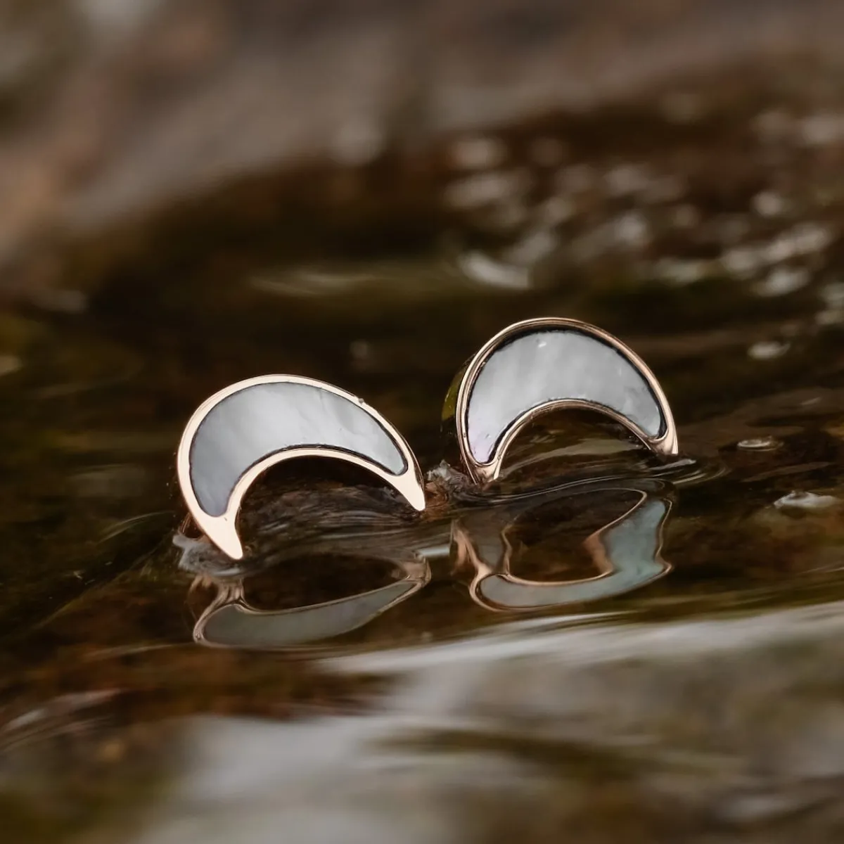 Holzkern Ohrringe|Schmuck^Hue Ohrringe